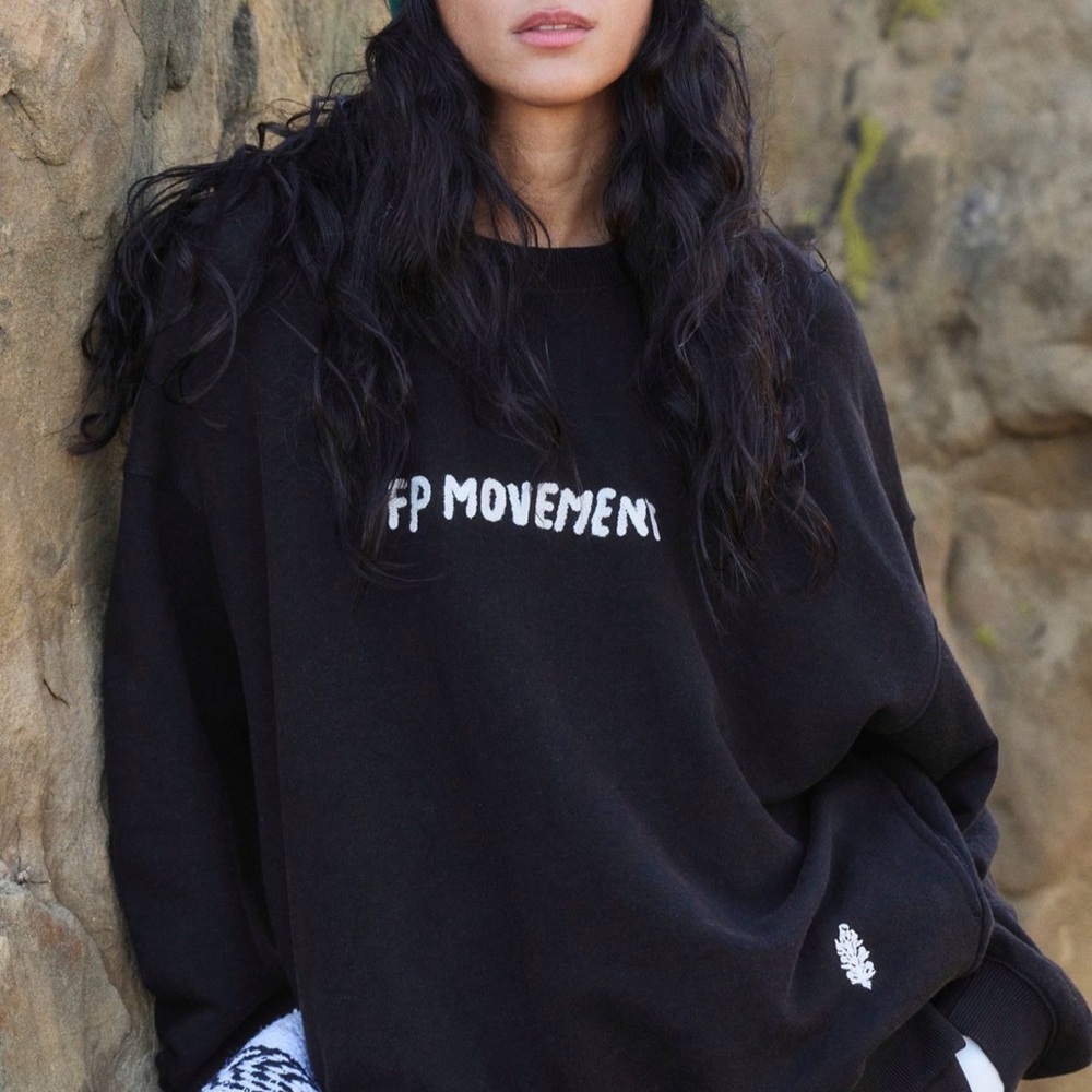 FP Movement All Star Embroidered Pullover
